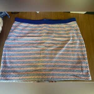 Multi color printed skirt